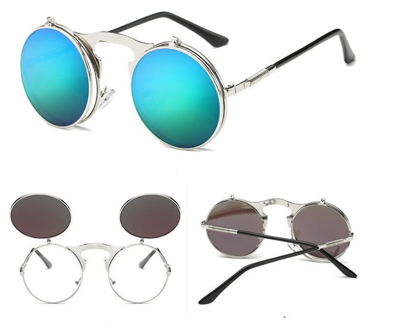 Summer Cycling Sun Glasses w/ Flip-Up UV Protection